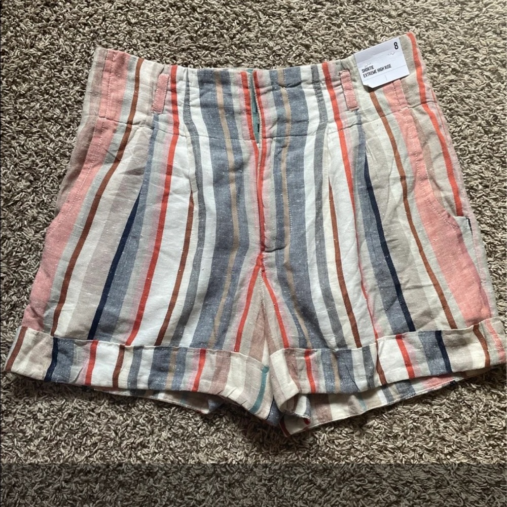 Express shortie extreme high rise shirts (NWT)